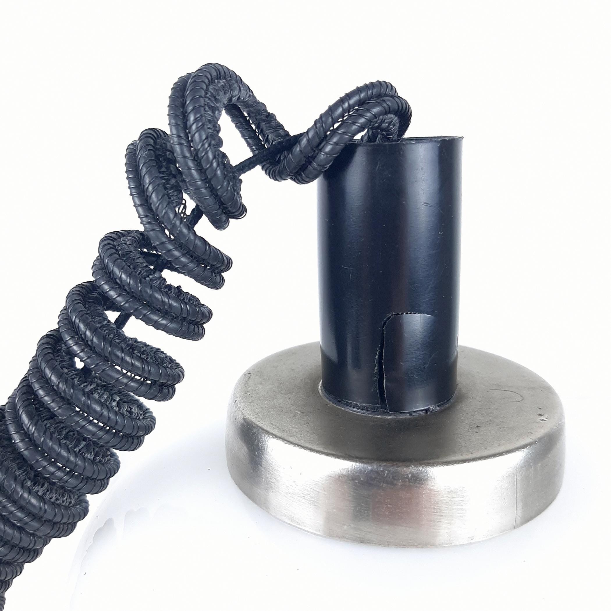 White Glass Pendant Lamp, Yugoslavia 1970s