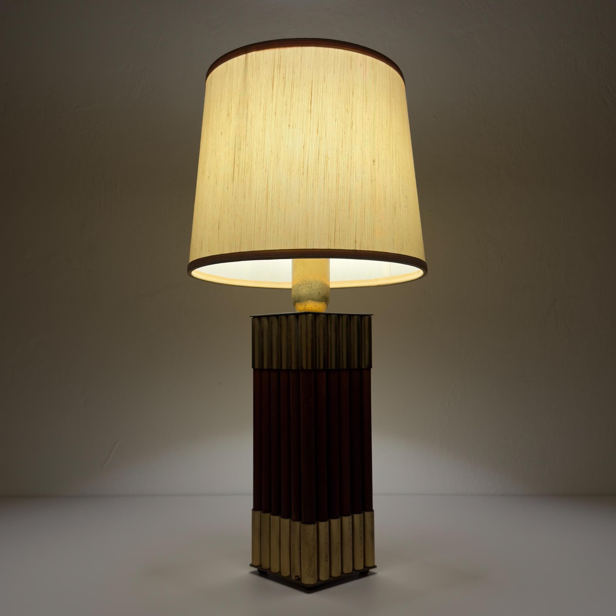 Vintage table lamp by AV Vikić, Yugoslavia 1980s