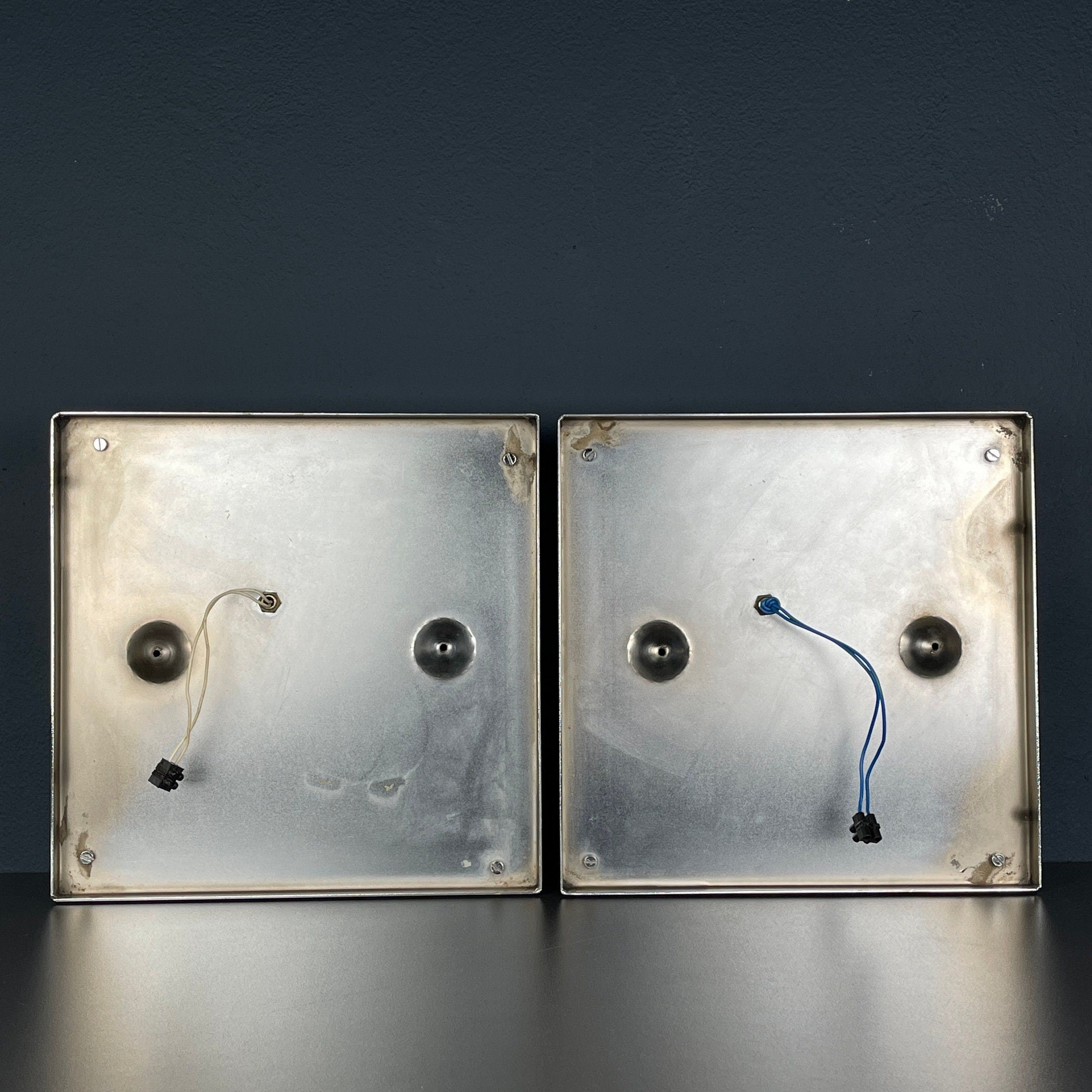 Vintage Murano Glass Wall Lamps - Angelo Brotto Polifemo - 1970s Italian Design, Set of 2