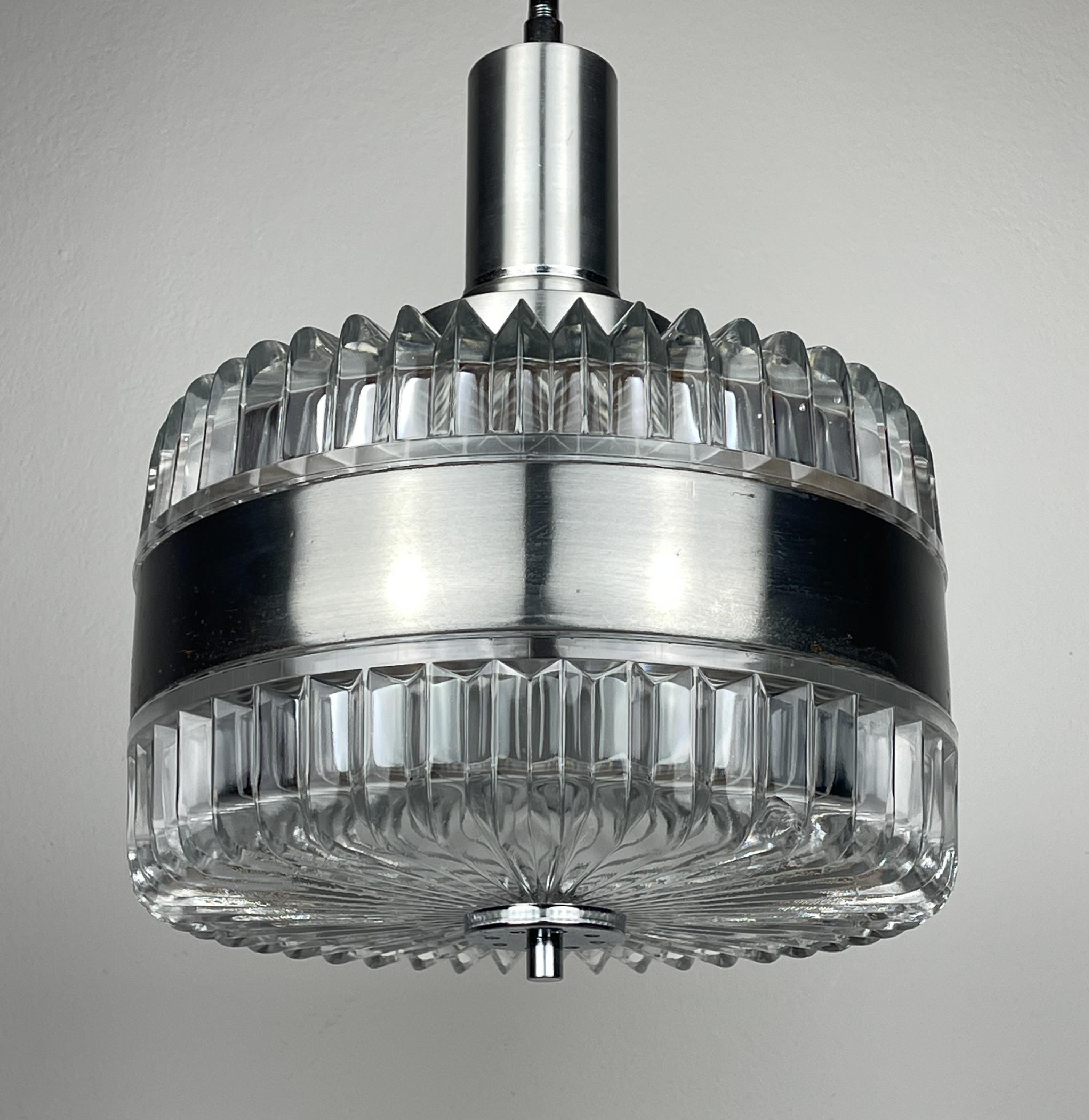 Vintage pendant lamp by Gaetano Sciolari, Italy, 1970s, Vintage home decor