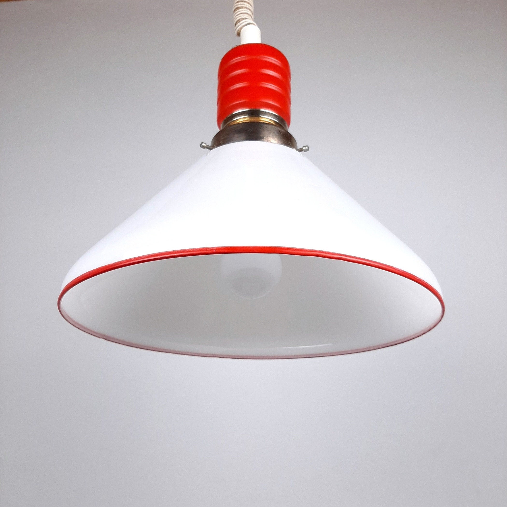 Vintage pendant lamp, Italy 70s