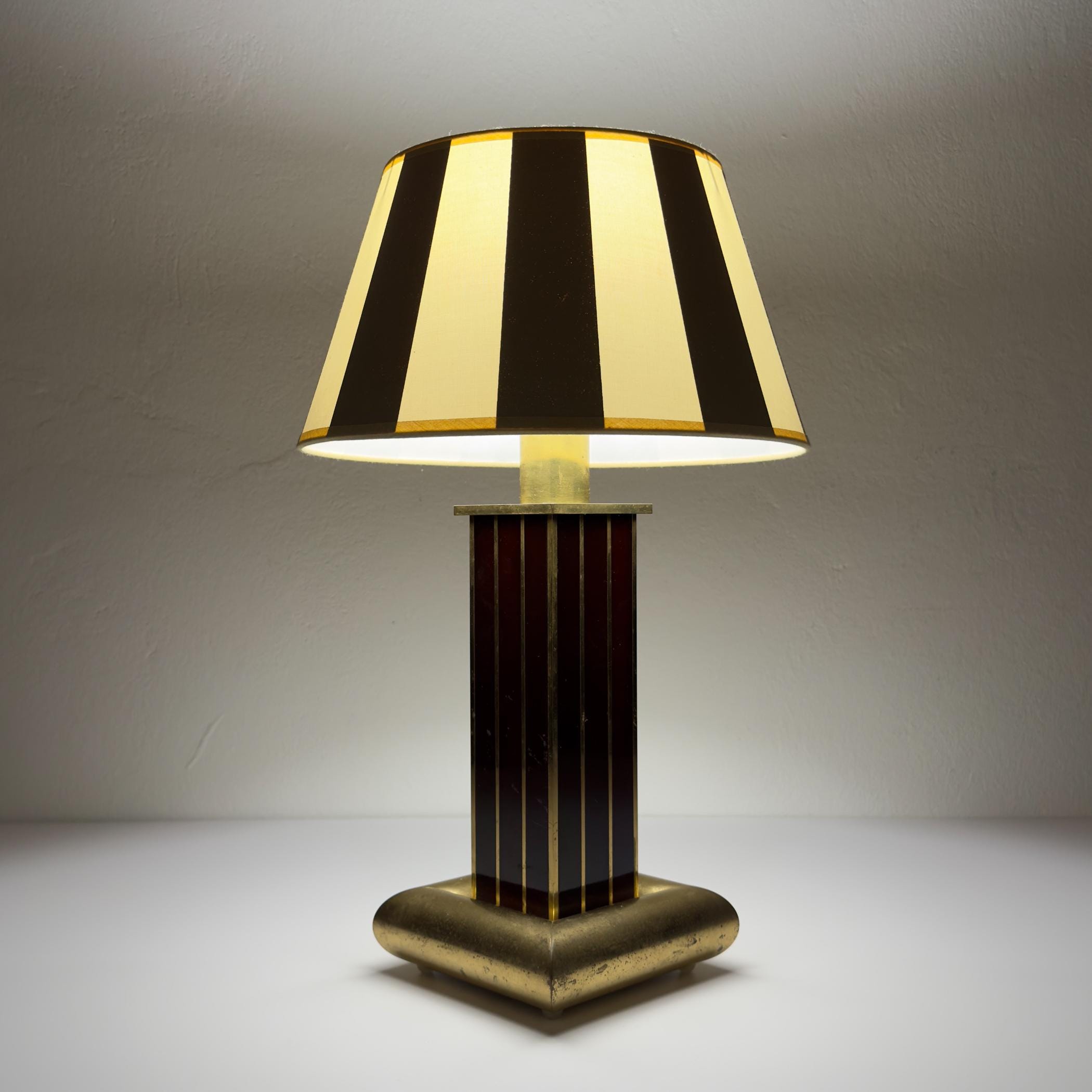 Vintage table lamp by AV Vikić, Yugoslavia 1980s