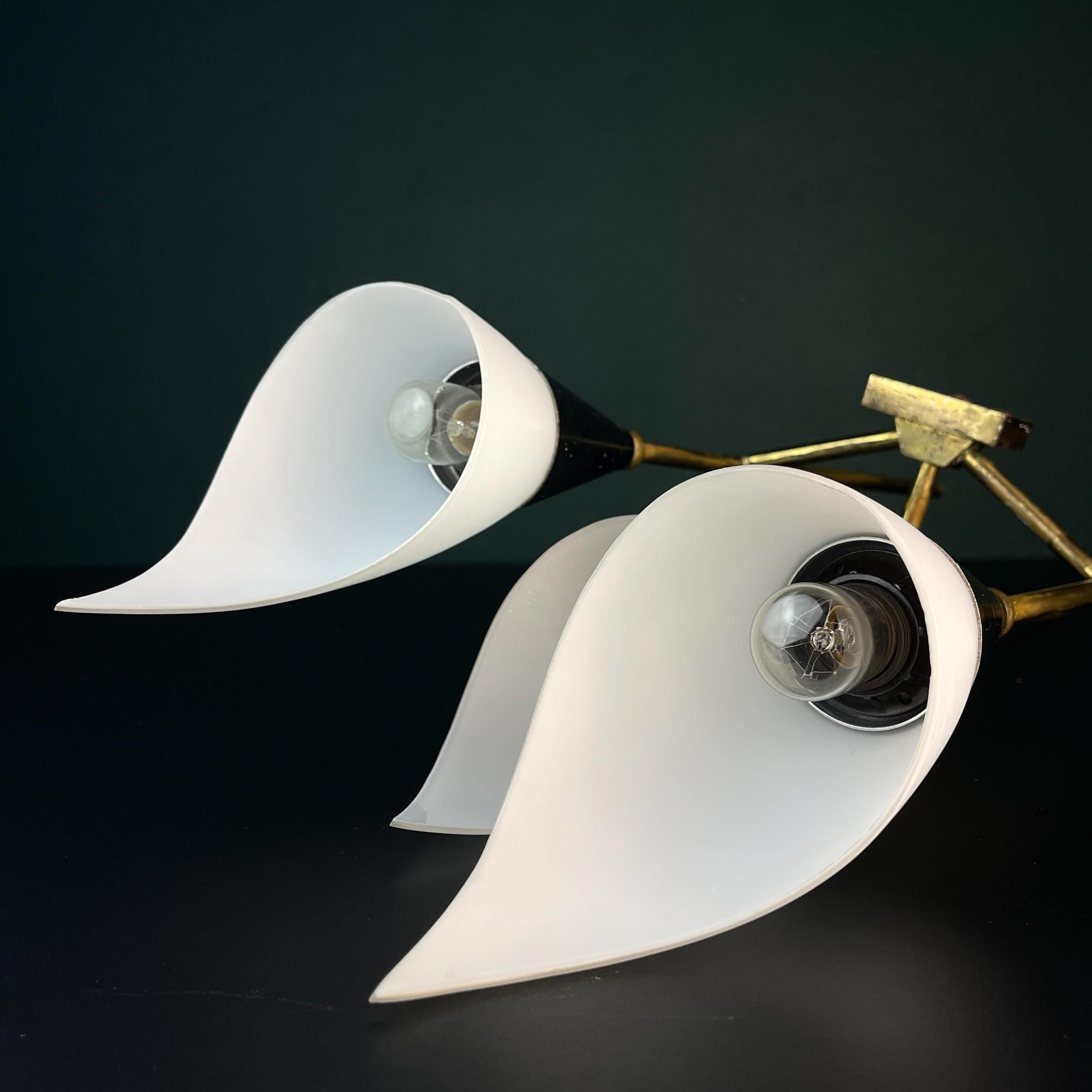 Vintage wall lamp by Stilnovo, Italy, 1950s