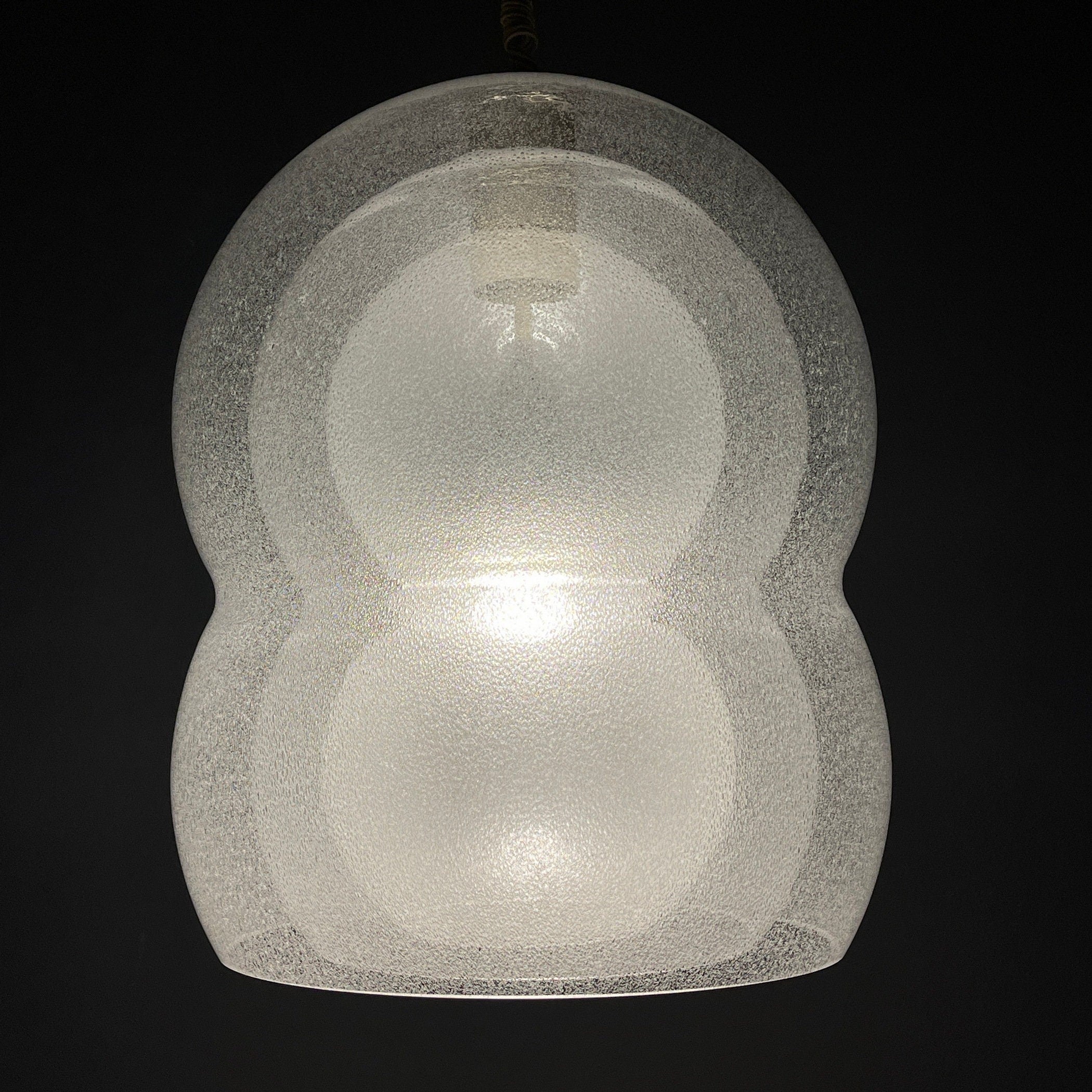Murano pendant lamp by Carlo Nason for Mazzega Italy 1960s