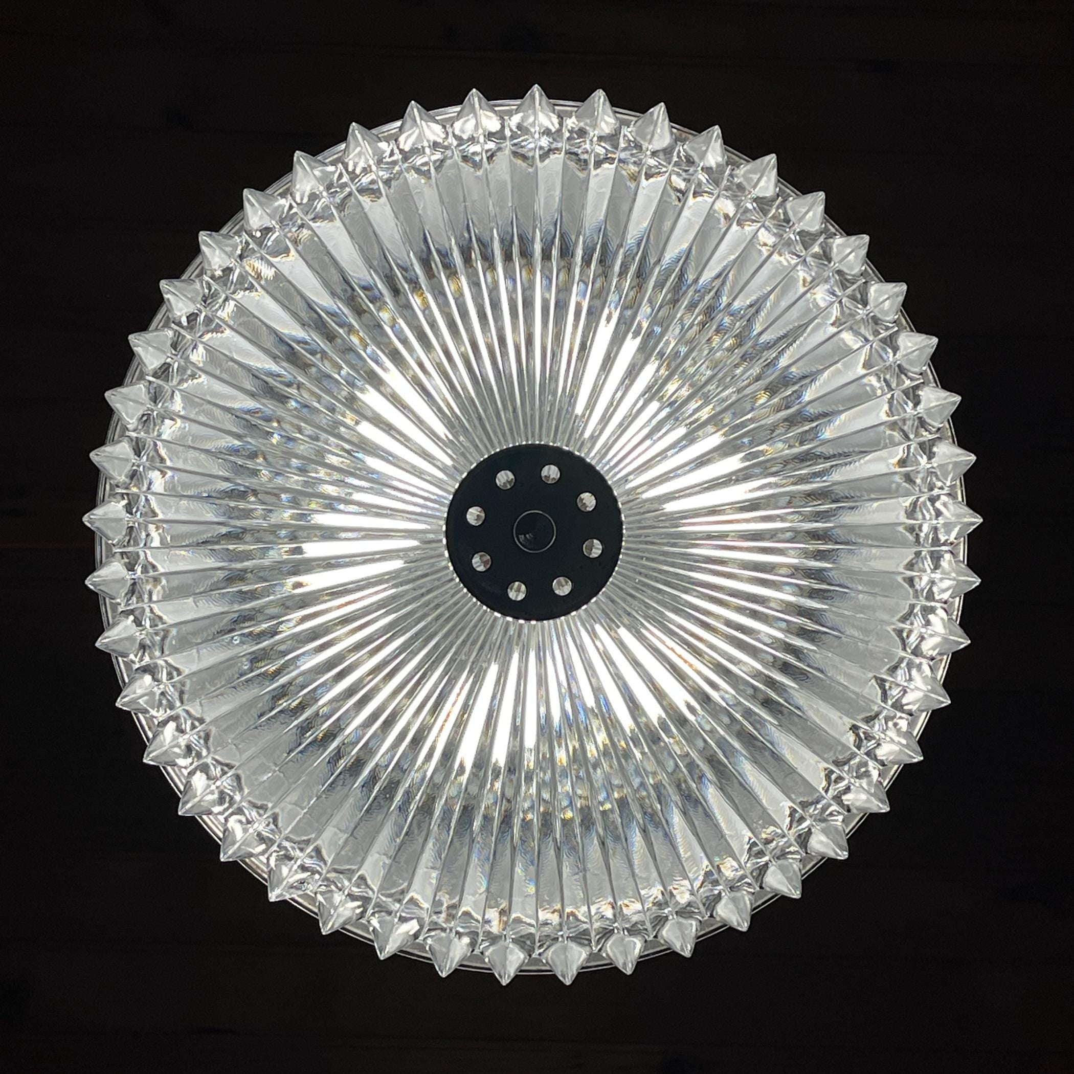 Vintage pendant lamp by Gaetano Sciolari, Italy, 1970s, Vintage home decor