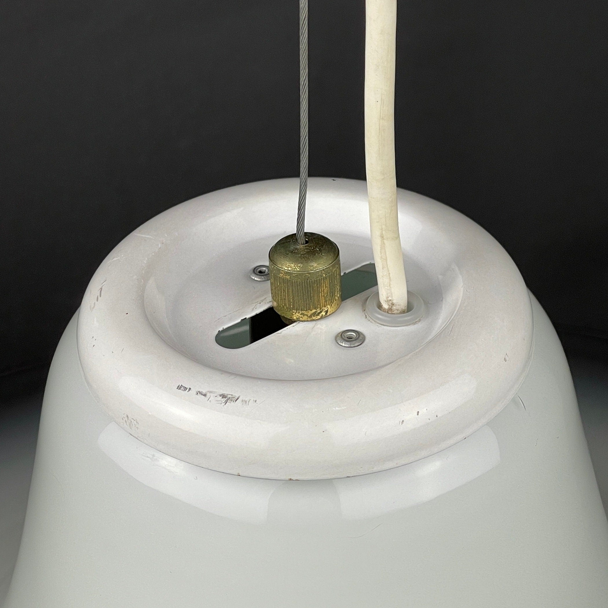 Murano Glass Lamp: Cinea by Giusto Toso for Leucos, 1970s Italian Lighting