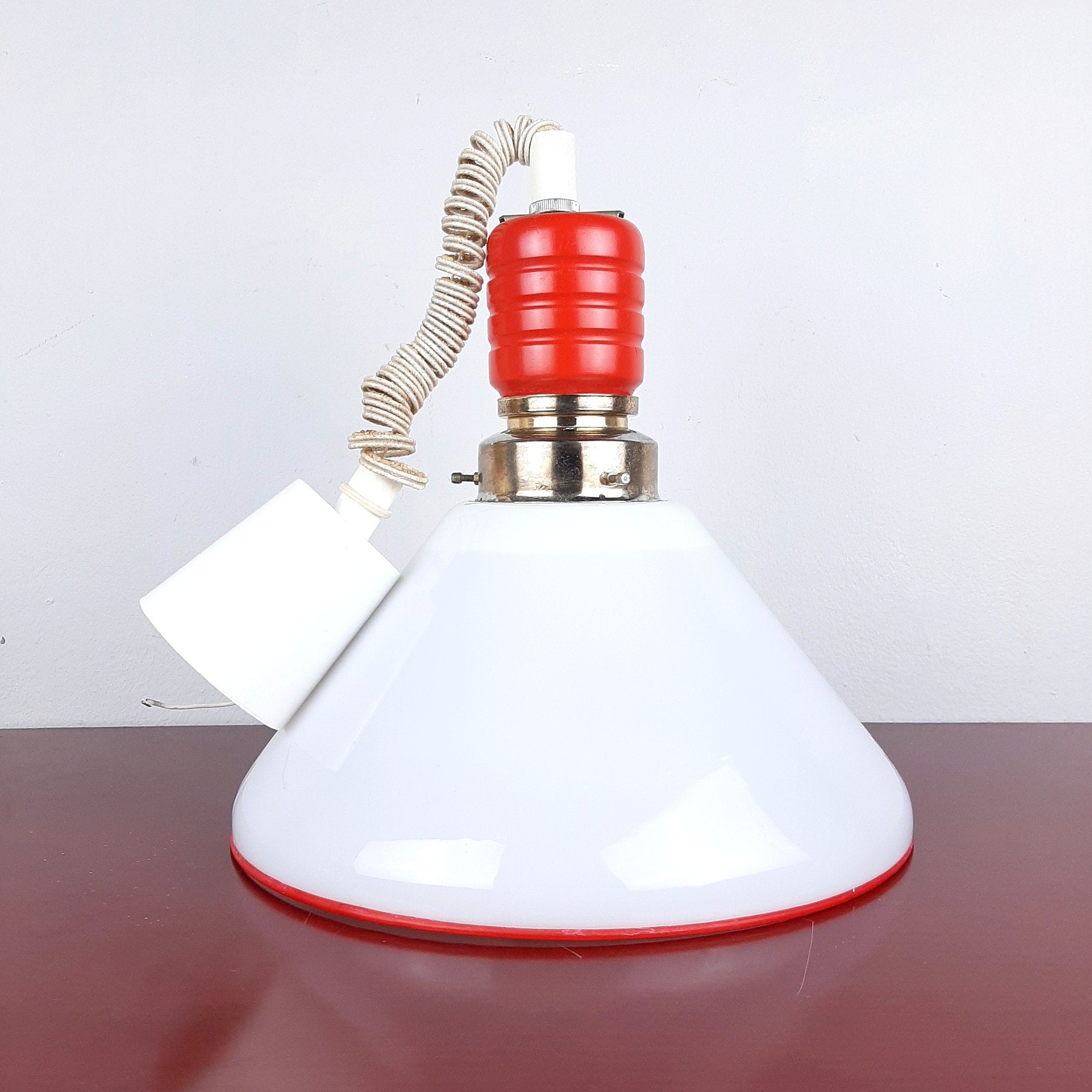 Vintage pendant lamp, Italy 70s