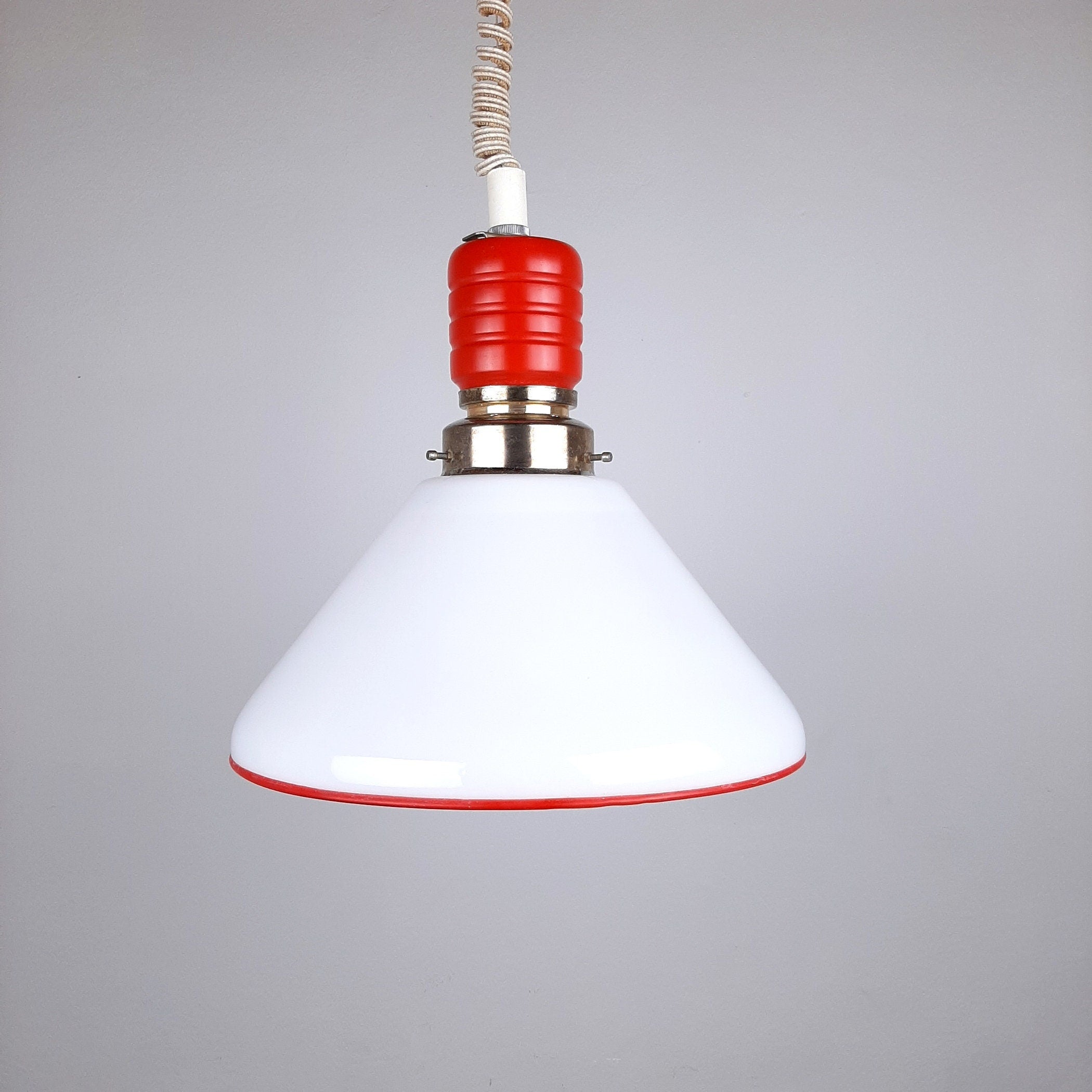 Vintage pendant lamp, Italy 70s