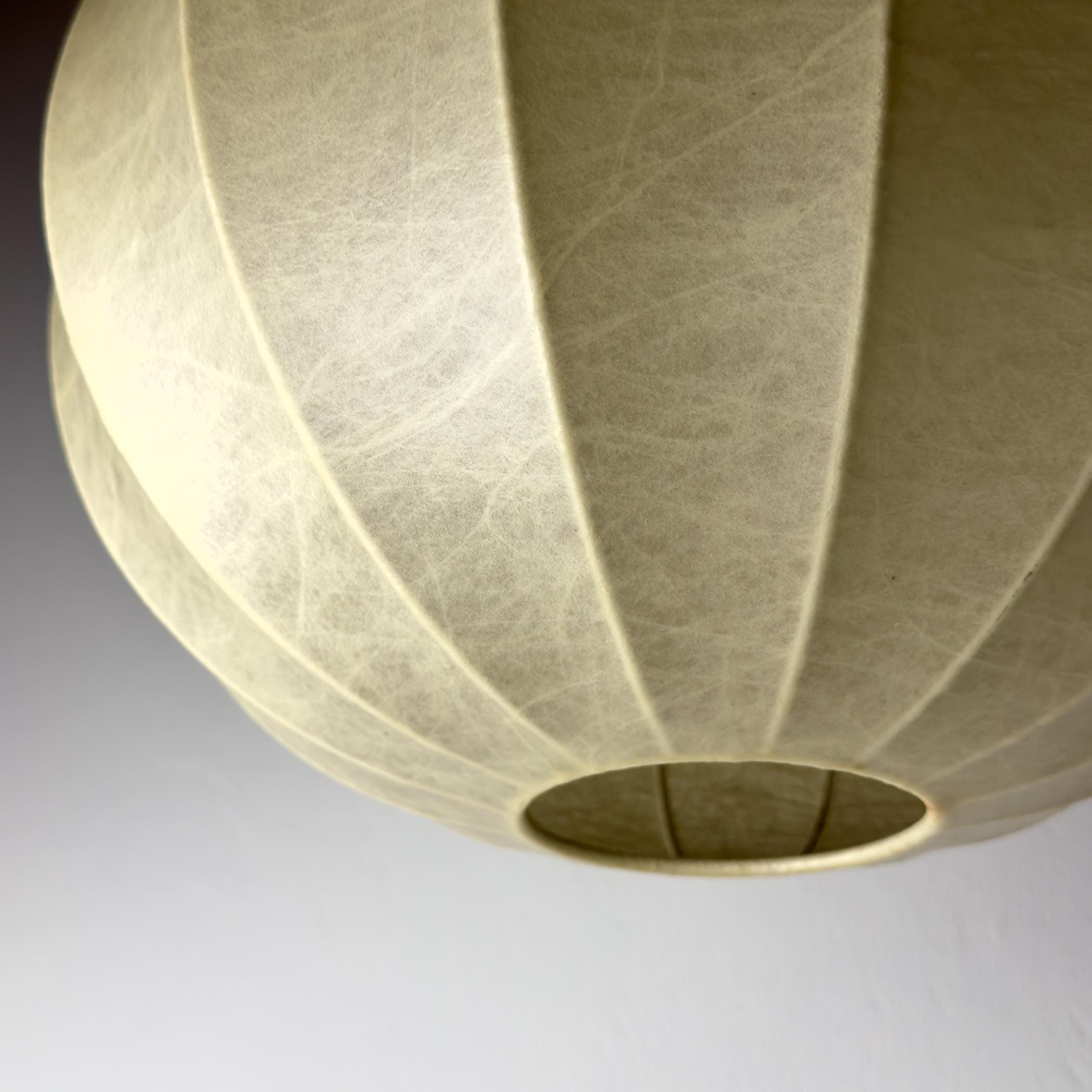 Mid-century cocoon pendant lamp, Italy 1960s