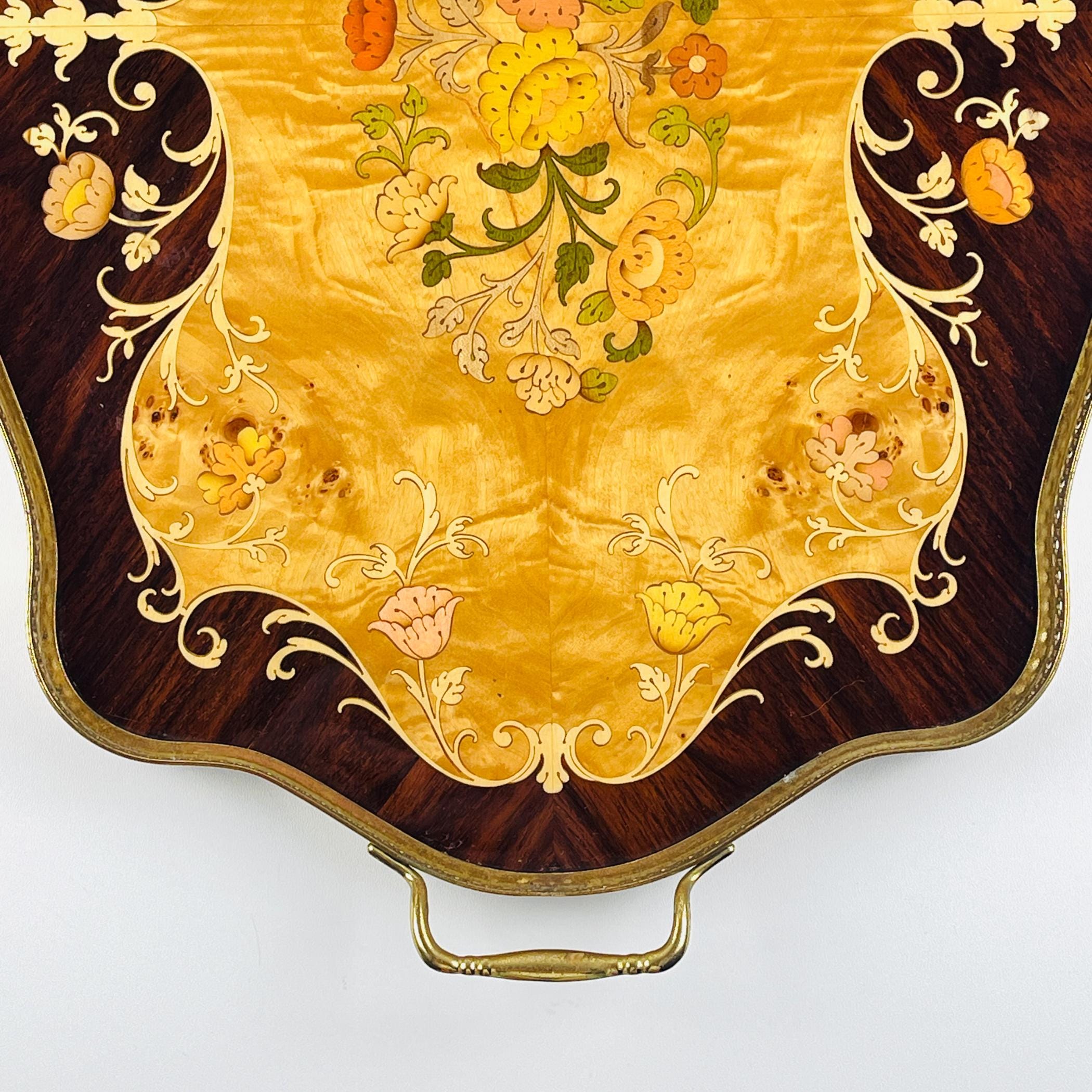 Vintage serving tray, Italy 1960s