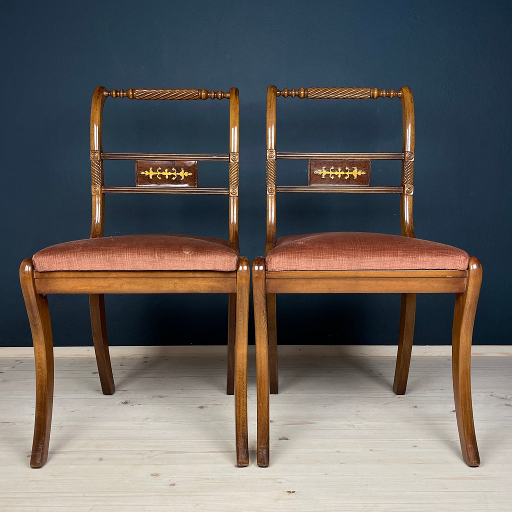 Set of 2 Dining Chairs, Italy, 1960s