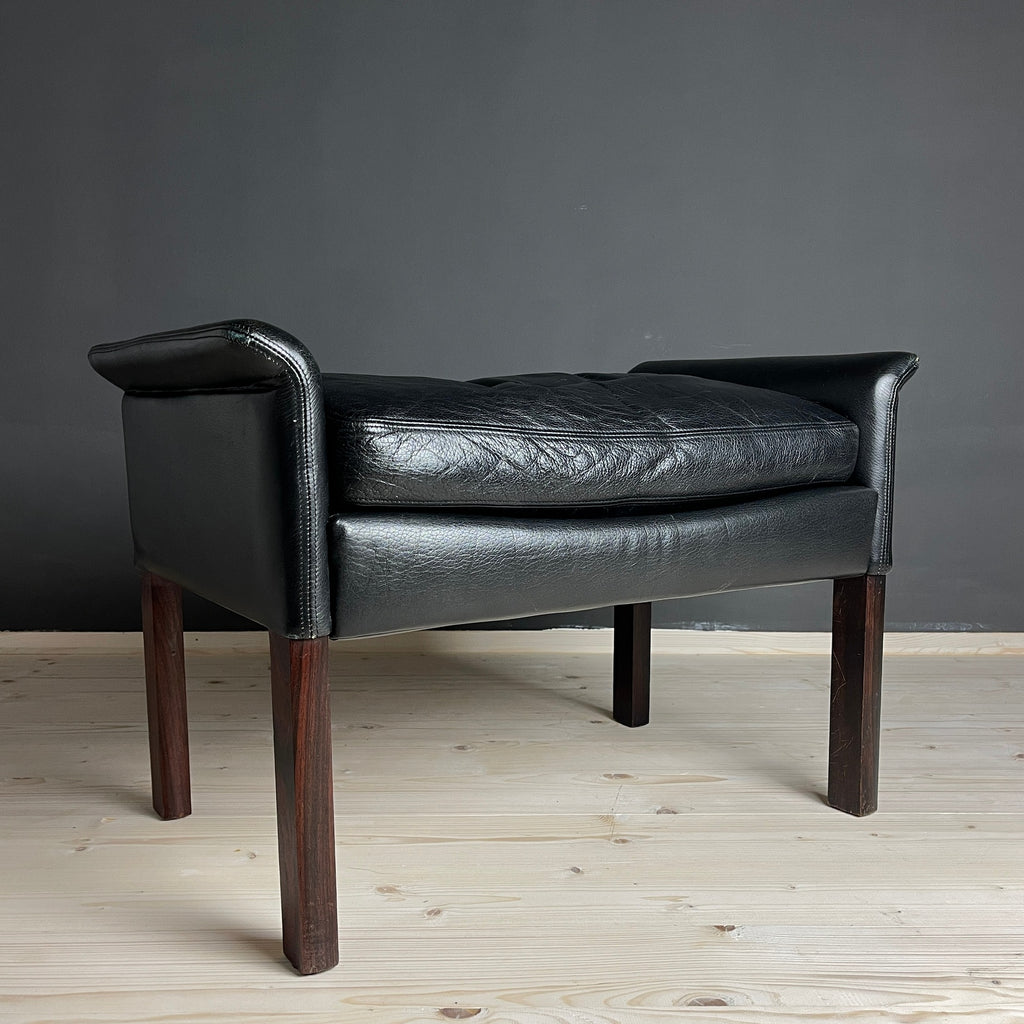 Set of Lounge Chair & Ottoman Mod. 500 attributed to Hans Olsen for Vatne Møbler, Denmark, 1960s