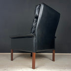 Set of Lounge Chair & Ottoman Mod. 500 attributed to Hans Olsen for Vatne Møbler, Denmark, 1960s