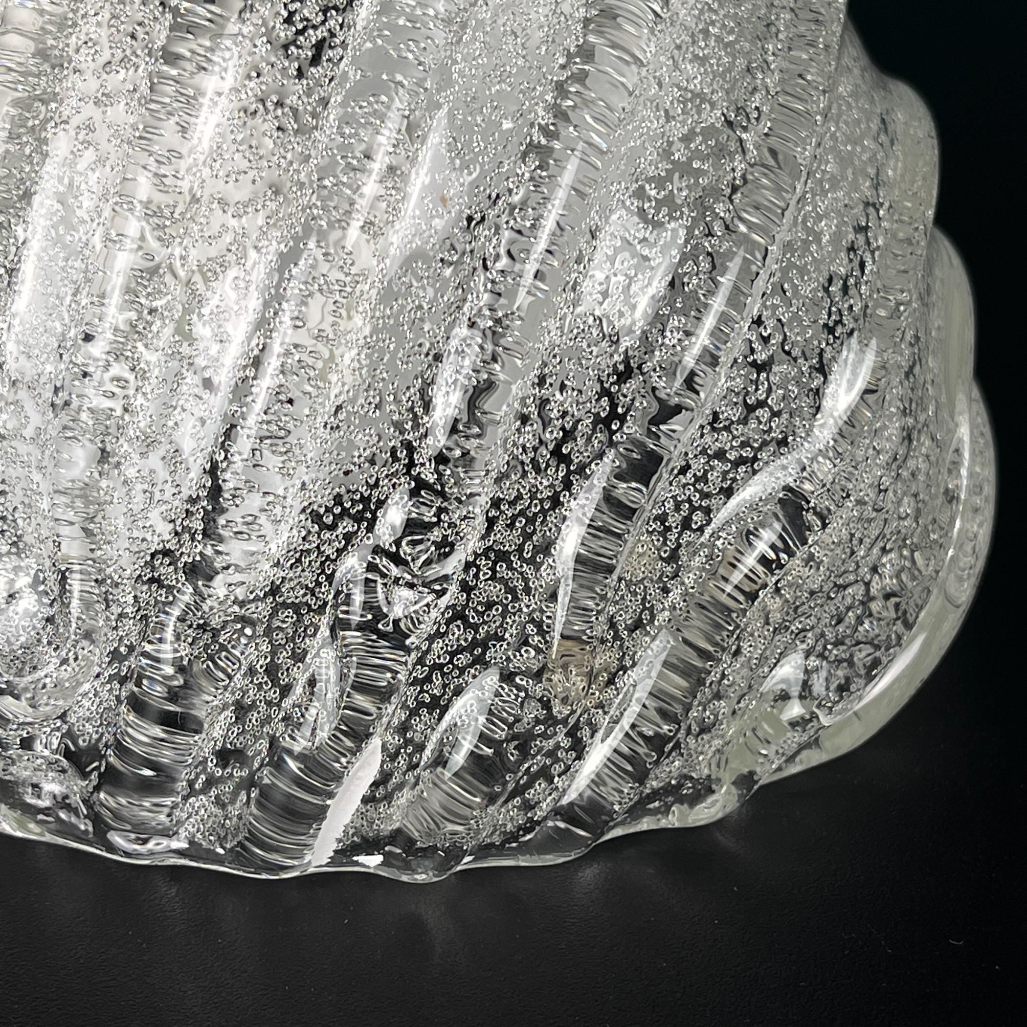Original murano wall lamp, Italy 1970s, Vintage Home Decor