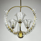 Murano chandelier by Ercole Barovier Barovier & Toso, Italy 1930s