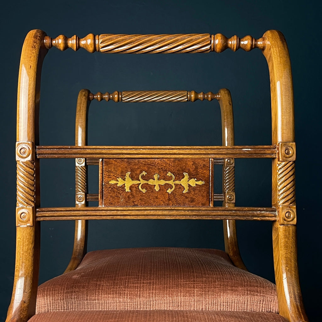 Set of 2 Dining Chairs, Italy, 1960s