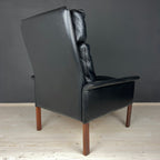 Set of Lounge Chair & Ottoman Mod. 500 attributed to Hans Olsen for Vatne Møbler, Denmark, 1960s