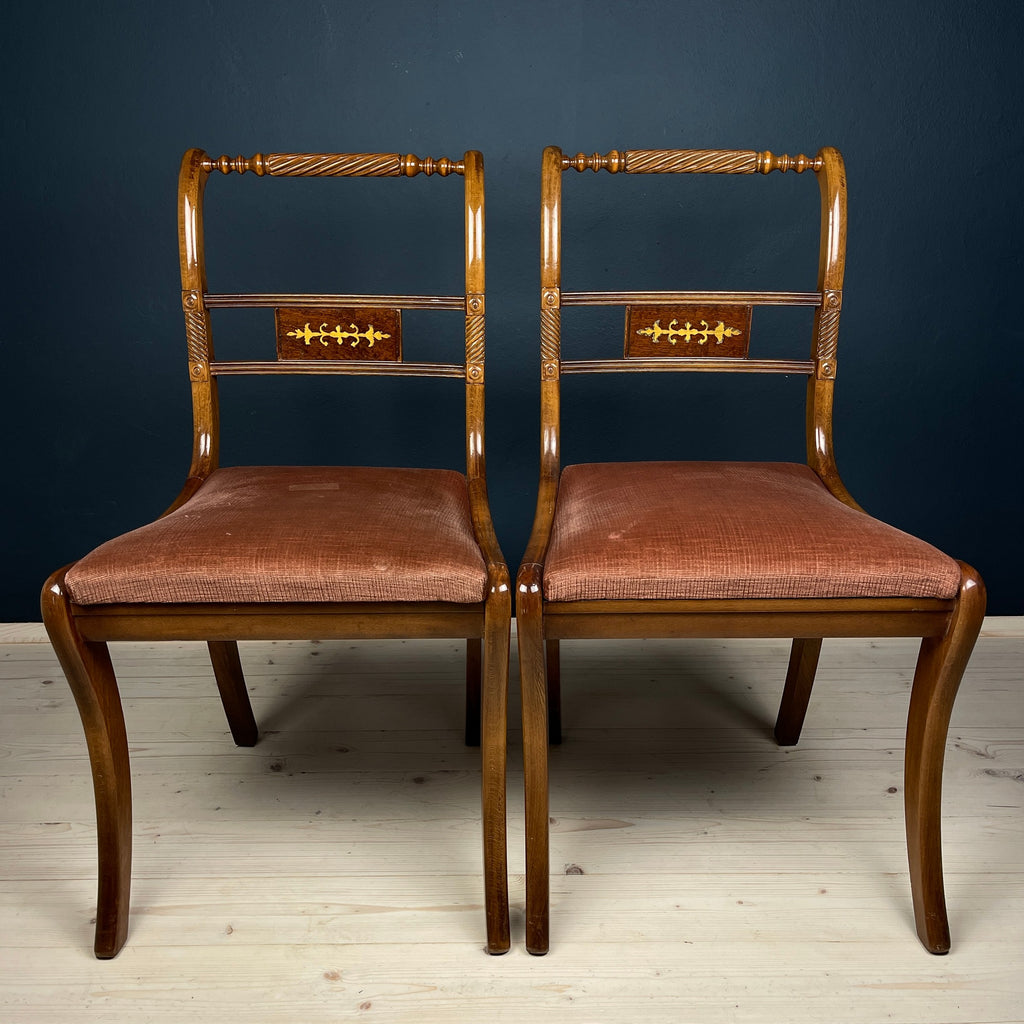 Set of 2 Dining Chairs, Italy, 1960s