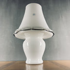 Murano Vetri large table lamp Mushroom Italy 1970s Italian Modern