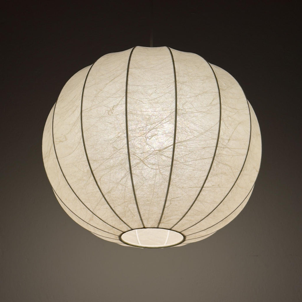 Mid-century cocoon pendant lamp, Italy 1960s