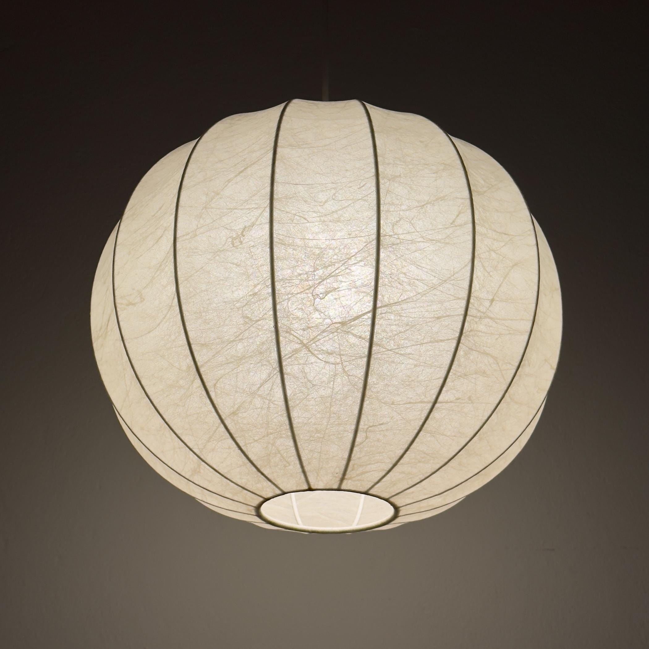 Mid-century cocoon pendant lamp, Italy 1960s