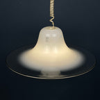 Cinea pendant lamp by Giusto Toso for Leucos Italy 1970s Mid-century italian modern lighting