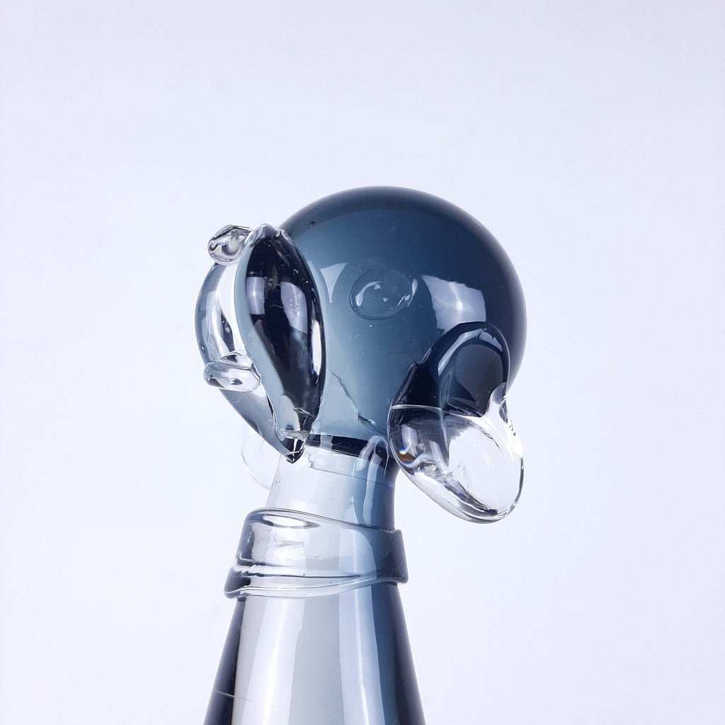 Vintage Murano Glass Dog Sculpture: Vetro Artistico Veneziano, 1960s