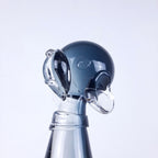 Vintage Murano Glass Dog Sculpture: Vetro Artistico Veneziano, 1960s