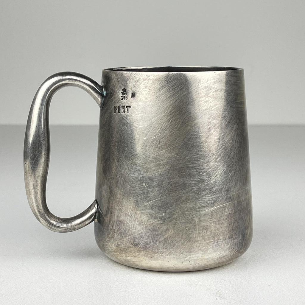 Vintage Elkington & Co Silver Plated Tankard: 1962 Trust Houses Mug