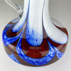 Murano glass hand-cut pitcher by Carlo Moretti Italy 1970s original murano jug