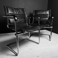 Mid-Century Bauhaus Cantilever Chair Set: Stol Kamnik, Mart Stam Design