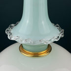 Vintage Murano glass pendant lamp by Venini, Italy 1970s, Mid-century Italian modern