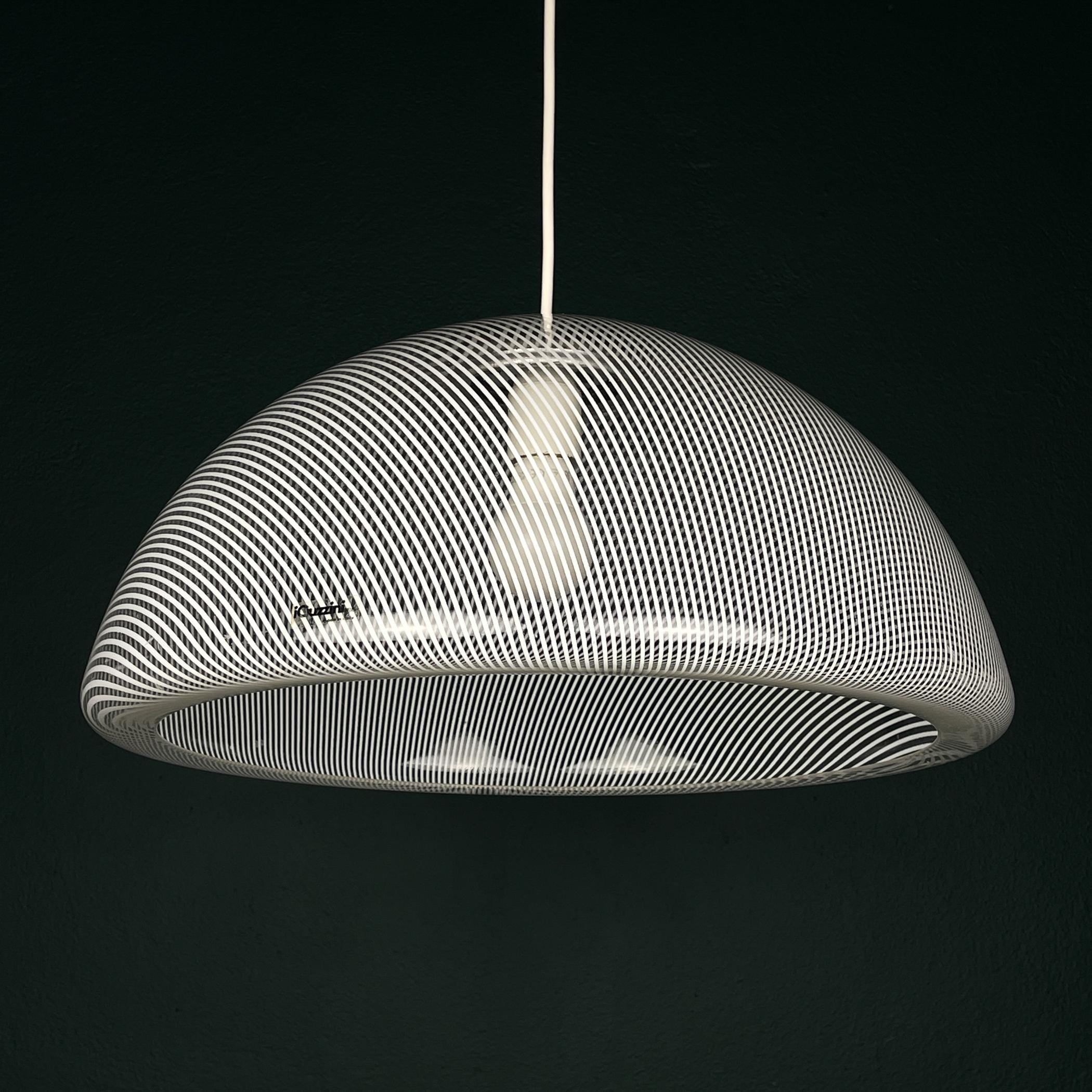 Mid-century pendant lamp by iGuzzini, Italy, 1980s, Vintage home decor