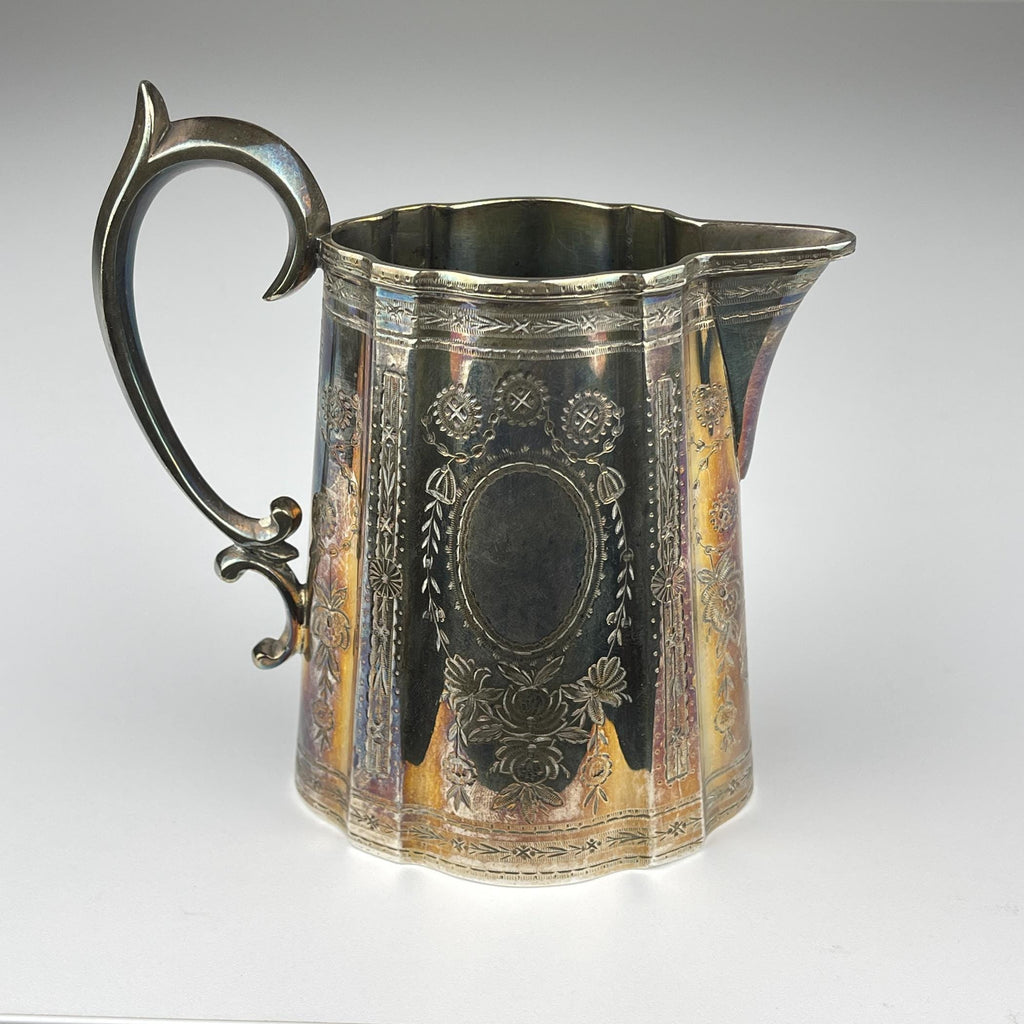 Antique Silver Plated Coffee and Tea Set by Elkington & Co, 1880s