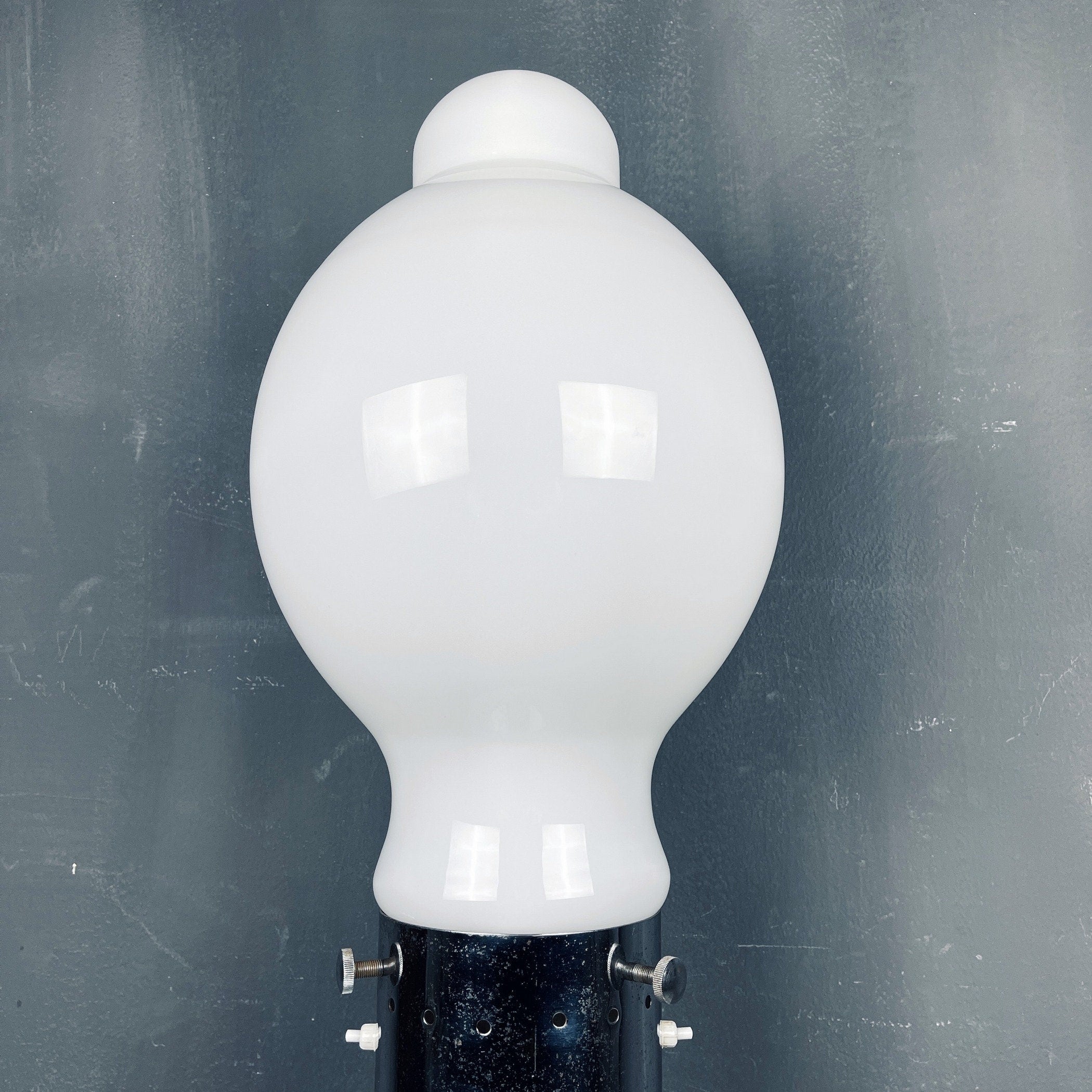 Vintage Murano Glass Floor Lamp: BIRILLO by Carlo Nason, 1960s Italian Design