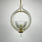 Murano chandelier by Ercole Barovier Barovier & Toso, Italy 1930s