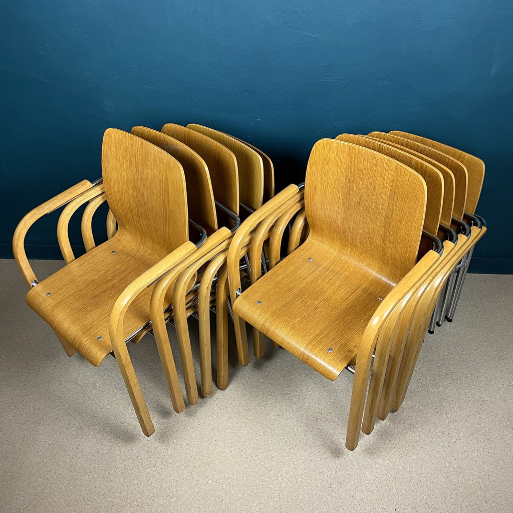 Vintage Bent Plywood Dining Chair by Stol Kamnik, Yugoslavia 1980s