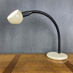 Retro beige desk lamp Italy 1980s Goose table lamp