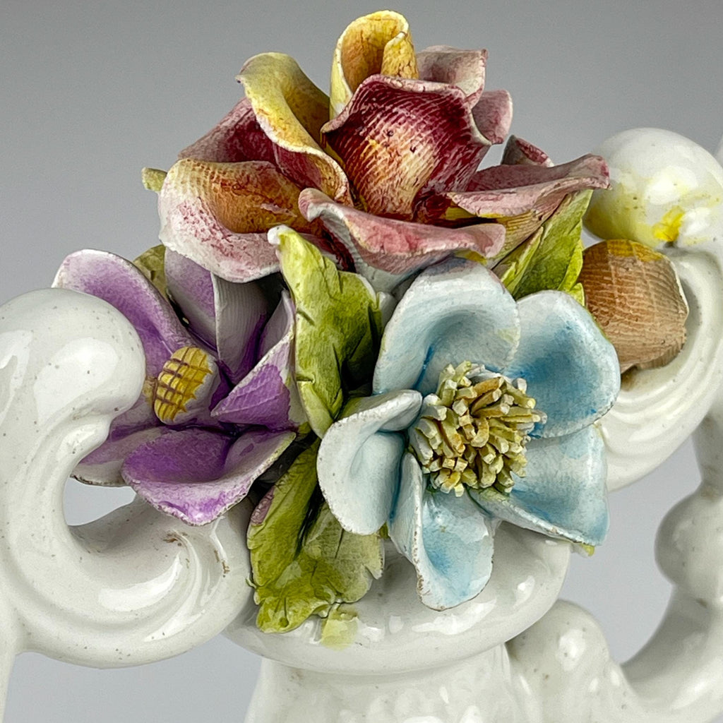 Vintage ceramic candleholder by Bassano, Italy, 1970s