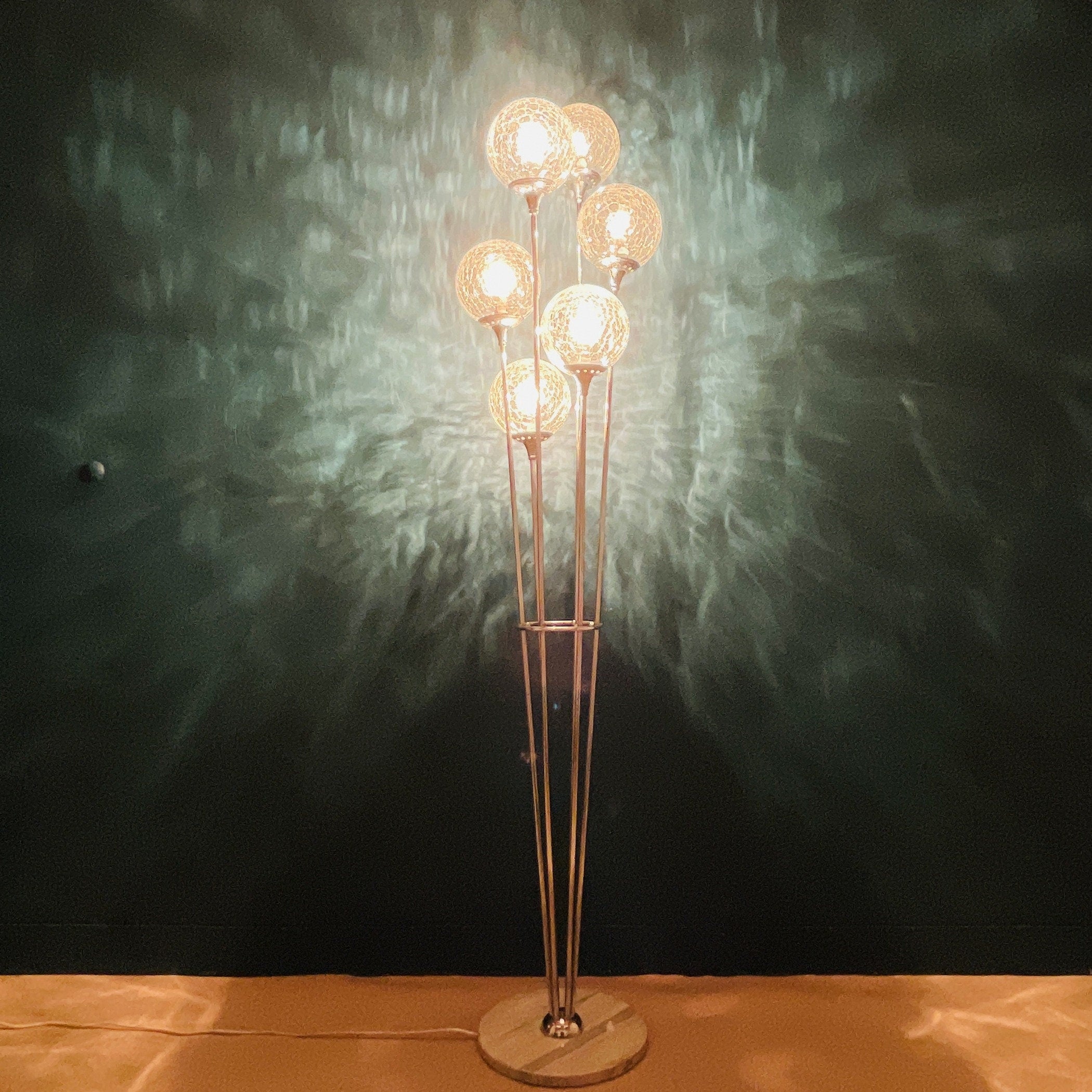 Mid-century floor lamp Alberello by Stilnovo Italy 1960s MCM vintage italian lighting
