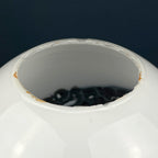 Mid-Century Modern Murano Glass Table Lamp: Italian 1970s Lighting