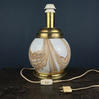 Murano table lamp Italy 1970s mid-century modern italian home decor