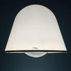 iGuzzini "Kuala" Italian white pendant lamp by Franco BRESCIANI  Italy 1970s