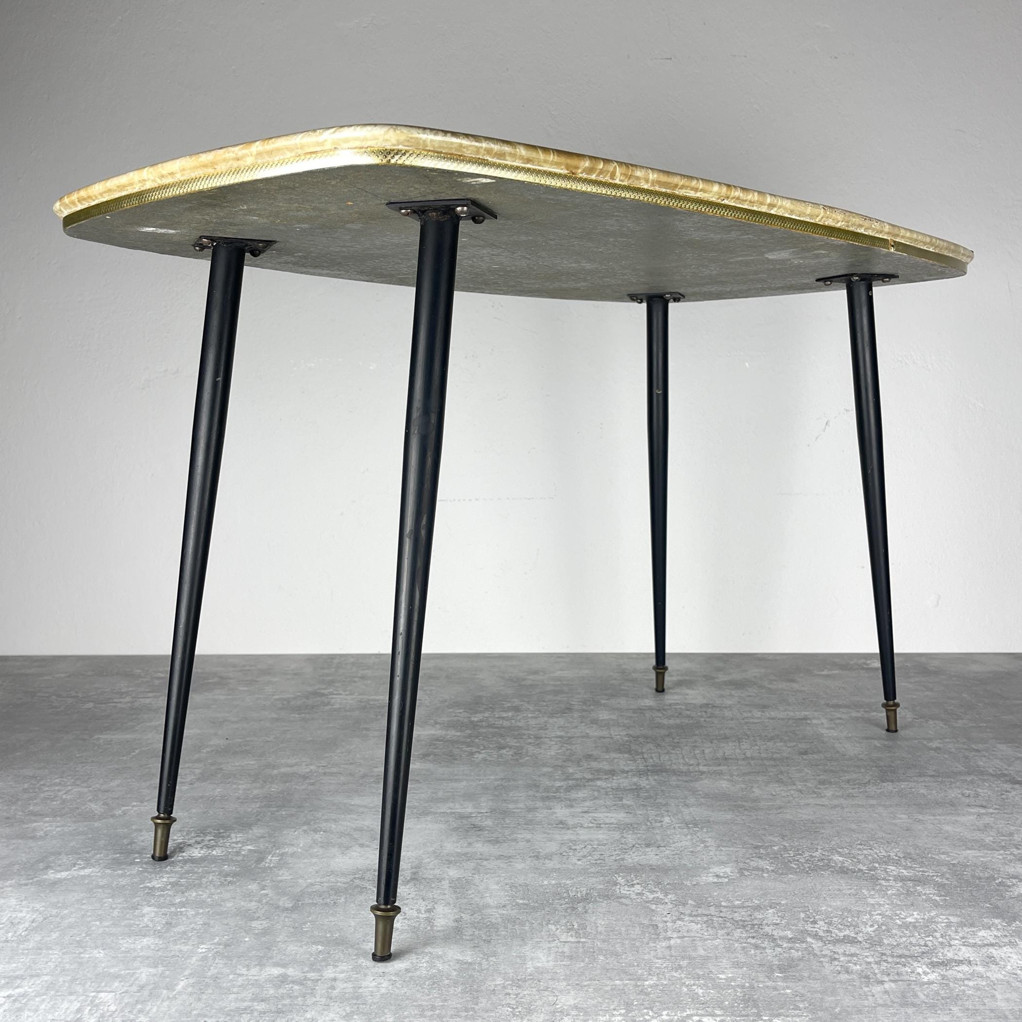 Mid-century coffee table Italy 1950s Art deco Vintage Italian Modern