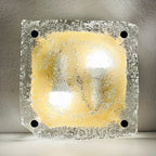 Vintage murano wall lamp, Italy 1970s MCM murano sconce