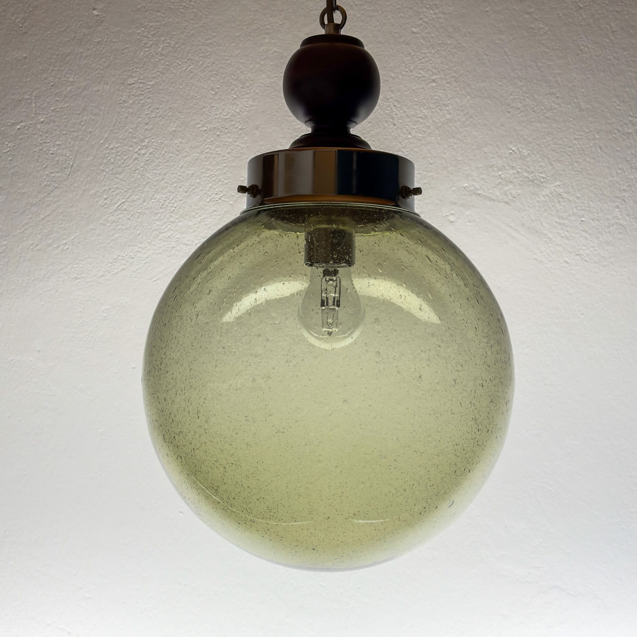 Vintage Murano glass pendant lamp, Italy 1960s