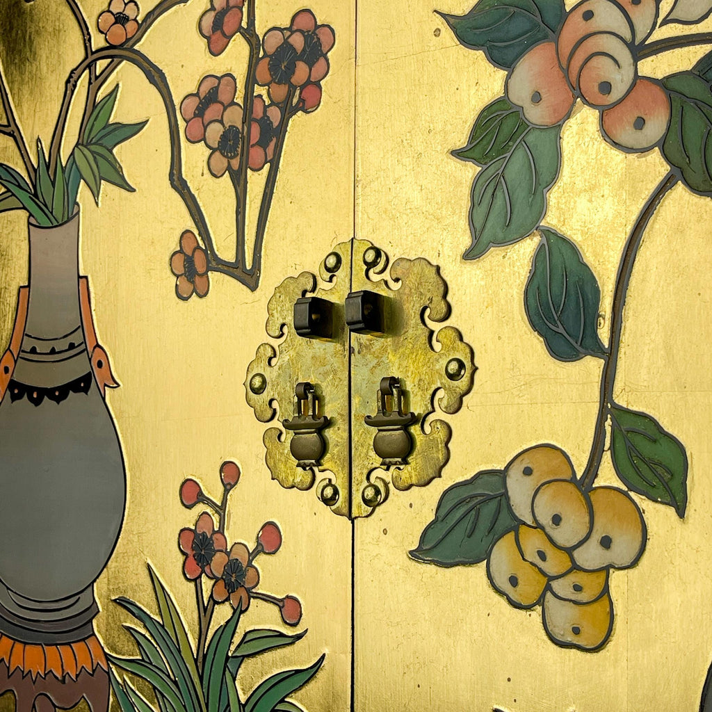 Mid-Century Italian Cabinet, Style Chinoiserie, 1950s