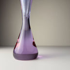 Vintage pink murano vase, Italy, 1970s