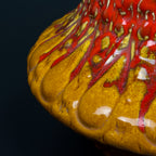 Vintage ceramic vase LAVA by KIL Liboje, Yugoslavia 1960s