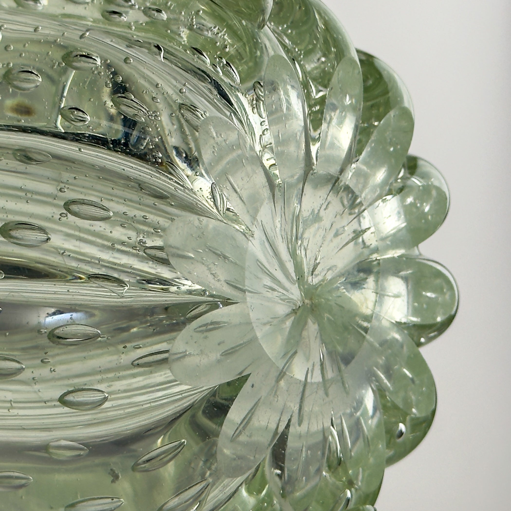 Vintage Murano glass Vase by Barovier & Toso, Italy 1930-40s